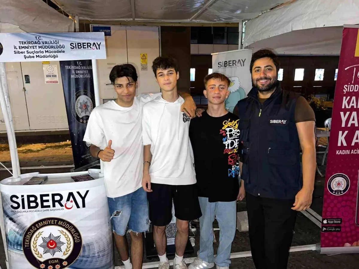 Tekirdağ’da SİBERAY Programı ile Bilgilendirme Faaliyeti Gerçekleştirildi