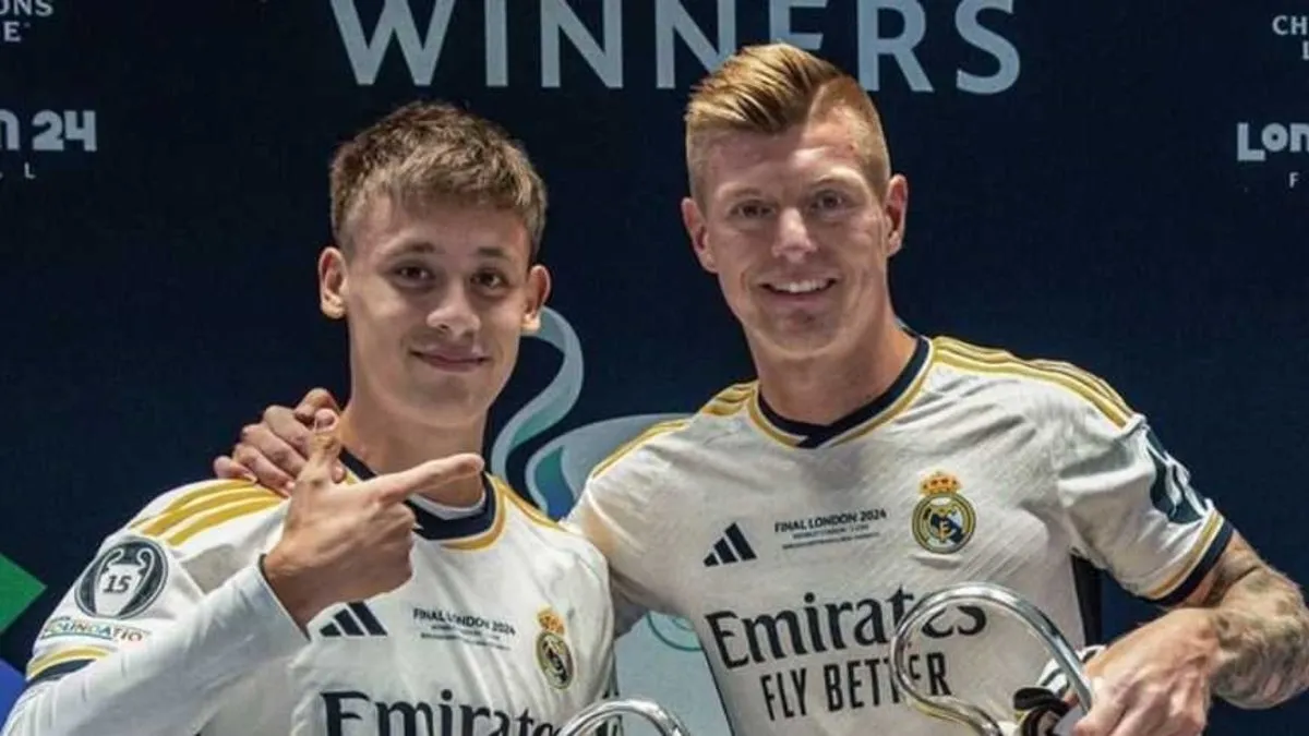 Toni Kroos’tan Arda Güler’e telefon!