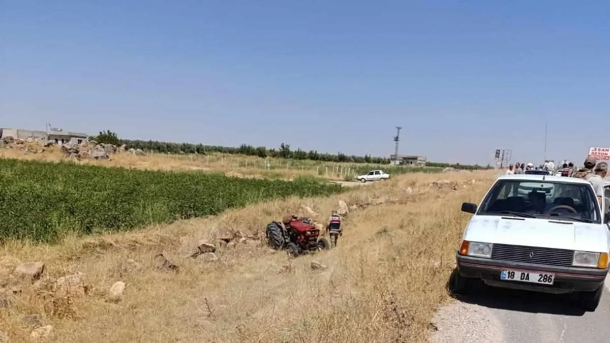 Şanlıurfa’da traktörün altına kalan sürücü hayatını kaybetti