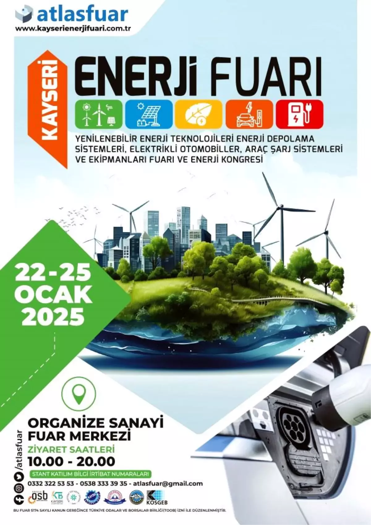 Kayseri’de Uluslararası Enerji Fuarı