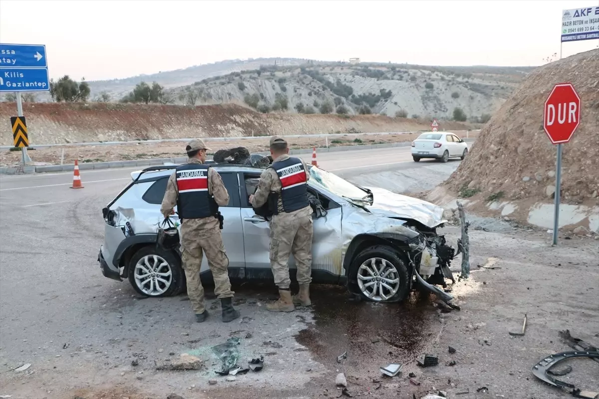 Kilis’te Trafik Kazası: 9 Yaralı