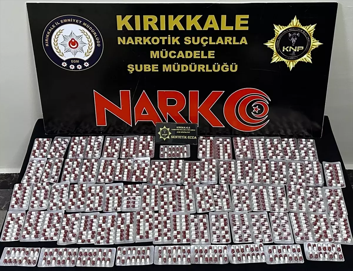 Kırıkkale’de Uyuşturucu Operasyonu: 3 Tutuklama