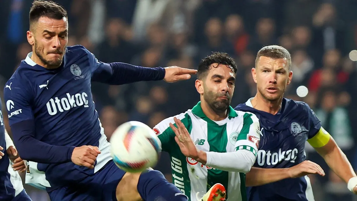 Son dakika haberi: Fenerbahçe, Konya’da kazanmayı bildi! Duran toplar maçı çözdü…