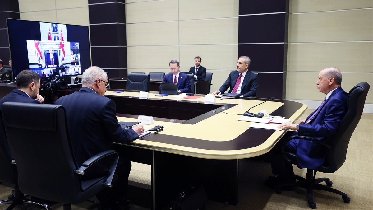 Cumhurbaşkanı Erdoğan, Çevrimiçi Liderler Toplantısı’na katıldı